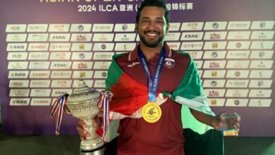 عادل خالد يمنح "شراع الحمرية" ذهبية في بطولة آسيا المفتوحة بالصين