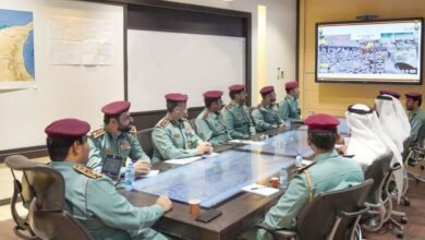 شرطة عجمان تكمل استعداداتها لاحتفالات استقبال العام الجديد