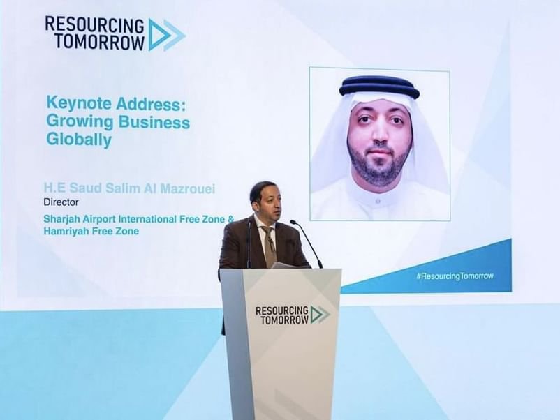 "حرة مطار الشارقة " تستعرض مزاياها الاستثمارية بمعرض التعدين في لندن