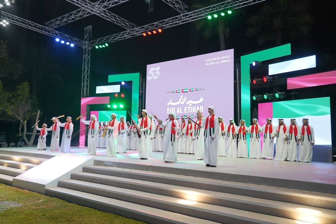 الشارقة تختتم احتفالاتها بعيد الاتحاد الـ53