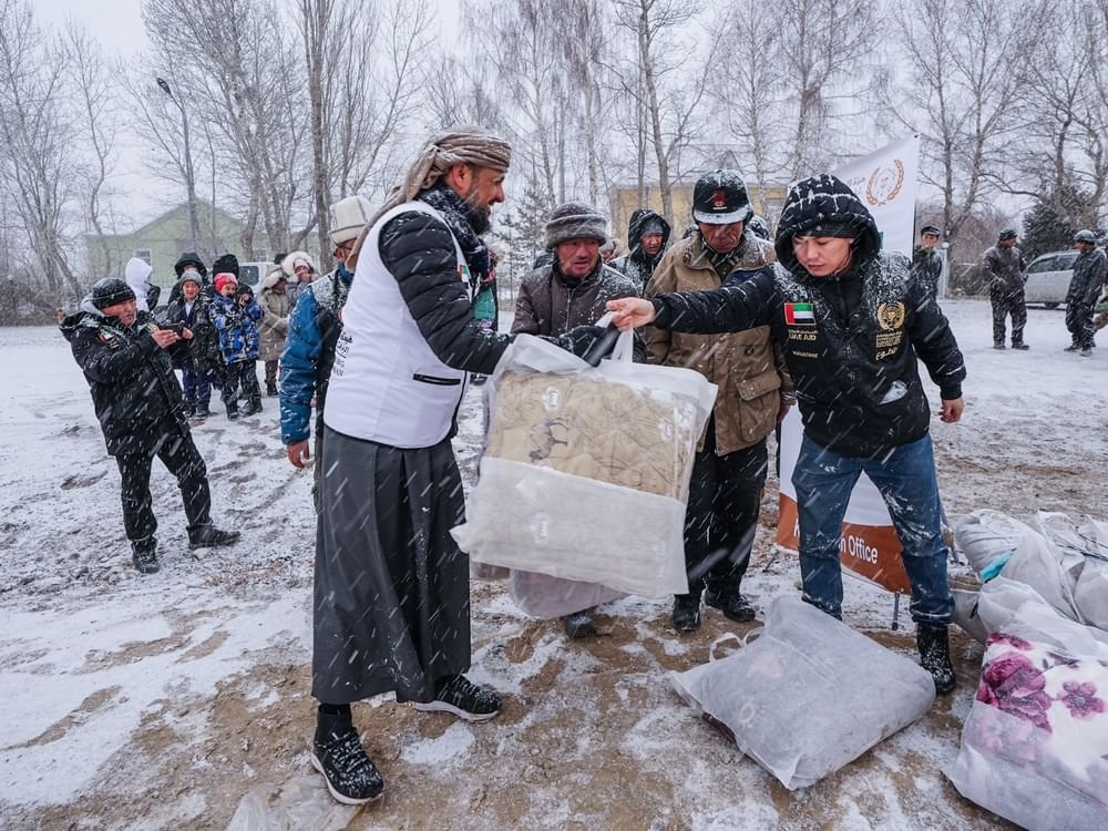 هيئة الأعمال الخيرية العالمية تطلق حملة "صقيع الشتاء"