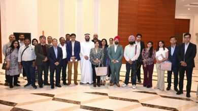 غرفة الشارقة تبحث التعاون الصناعي مع نظيرتها الهندية