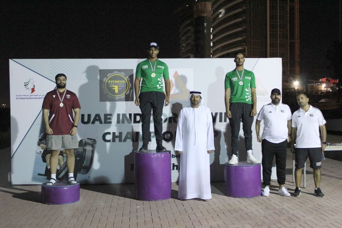 "الحمرية" يسيطر على المراكز الأولى في بطولة الإمارات للتجديف 1 "الحمرية" يسيطر على المراكز الأولى في بطولة الإمارات للتجديف