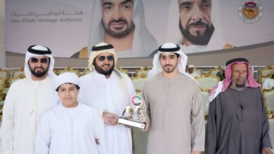انطلاق مزاينة الإبل ومسابقة المحالب في مهرجان محمد بن زايد لسباقات الهجن