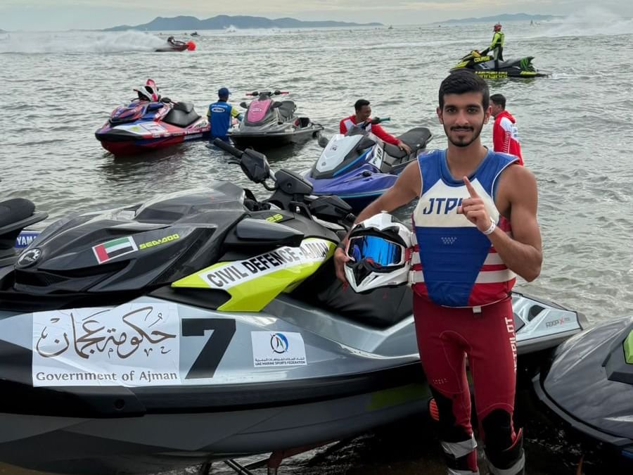 إماراتيان يفوزان ببطولة كأس ملك تايلند للرياضات البحرية