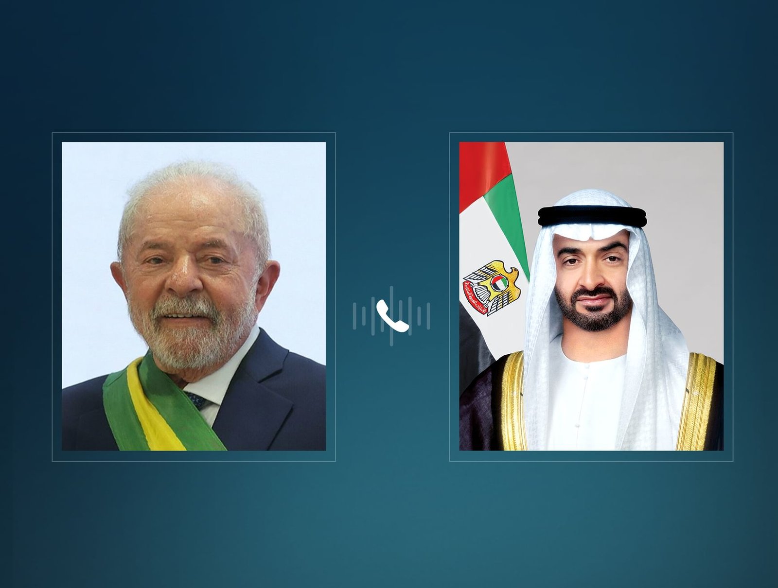 رئيس الدولة والرئيس البرازيلي يبحثان هاتفياً علاقات البلدين