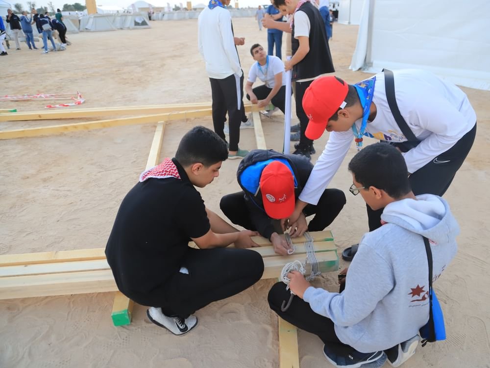 انطلاق مخيم المرموم الكشفي البيئي بمشاركة 17 دولة