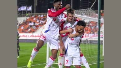 فوز الشارقة والنصر والوصل في دوري أدنوك للمحترفين