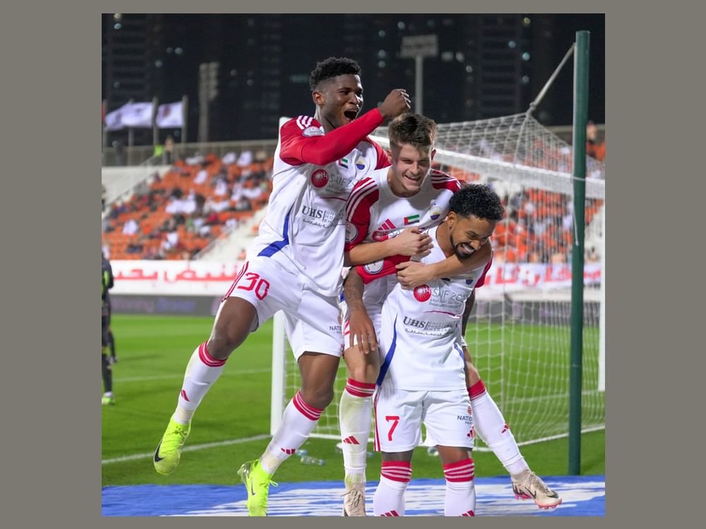 فوز الشارقة والنصر والوصل في دوري أدنوك للمحترفين