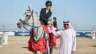 انطلاق بطولة الشارقة كلباء الدولية لقفز الحواجز