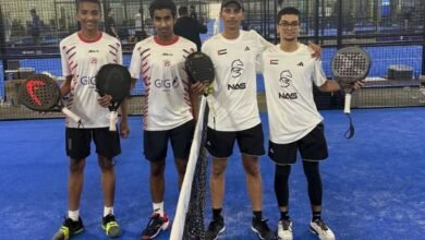 منتخب الإمارات للبادل يتأهل إلى نصف نهائي كأس آسيا للناشئين