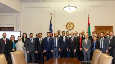 بحث تعزيز التعاون الإماراتي الأمريكي في مكافحة الجرائم المالية