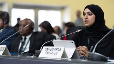 ‏"COP16"..آمنة الضحاك تستعرض رؤية الدولة في معالجة ملف الجفاف وتعزيز الأمن الغذائي والمائي العالمي