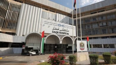 مستشفى صقر برأس الخيمة يستخدم جهازا مبتكرا لشد الفقرات