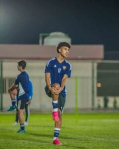 أبيض الناشئين مواليد 2009 يتدرب في الفجيرة