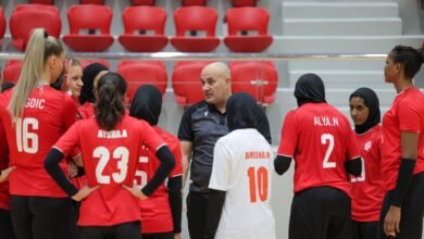 "فريق الشارقة الرياضي للمرأة" يفوز على أكاديمية إيليت بثلاثة أشواط