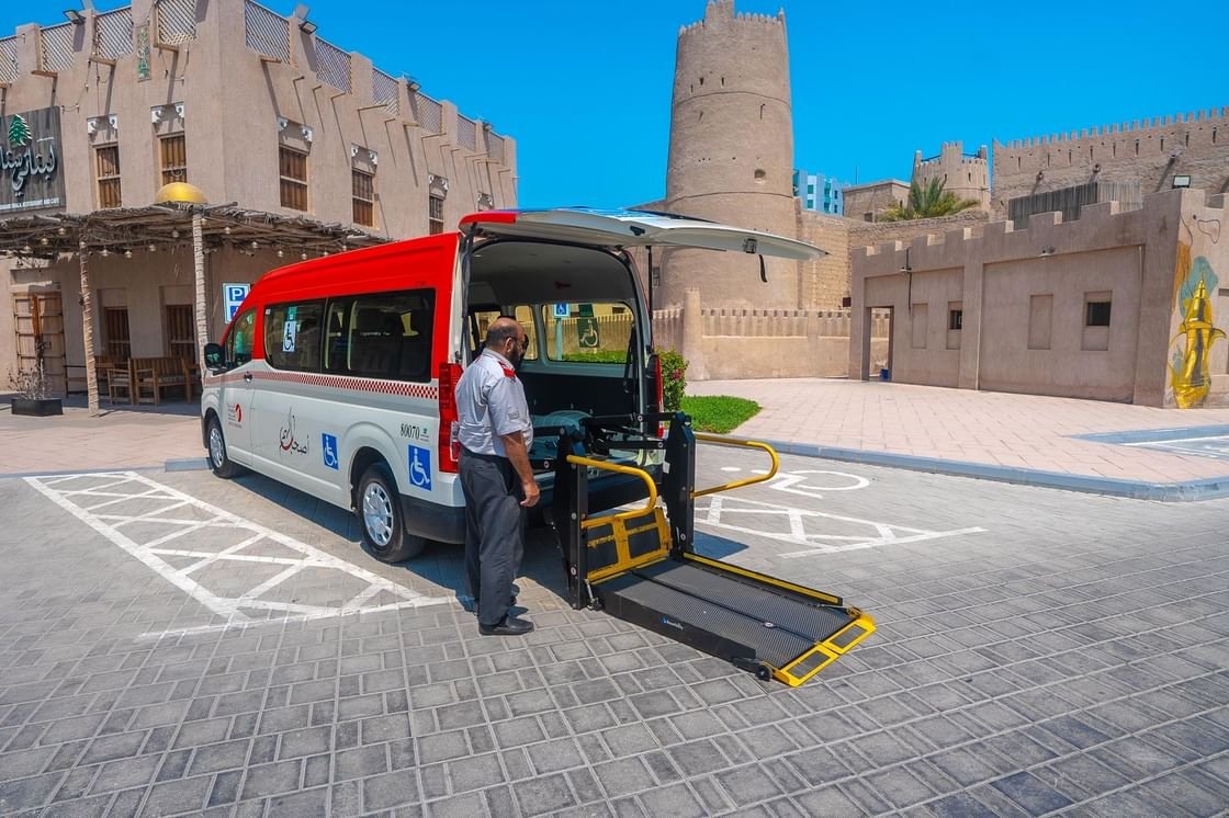 34 % زيادة في المستفيدين من خدمة نقل أصحاب الهمم في عجمان خلال 2024