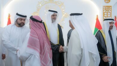 وليا عهد الشارقة والفجيرة يشهدان أفراح القواسم في مدينة كلباء