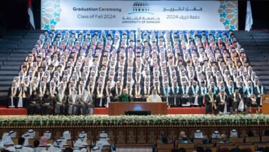 سلطان بن أحمد القاسمي يشهد تخريج دفعة "الخريف 2024" من جامعة الشارقة