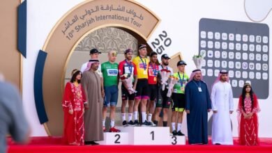 تتويج دوشان رايوفيتش بطلا للمرحلة الثانية لطواف الشارقة