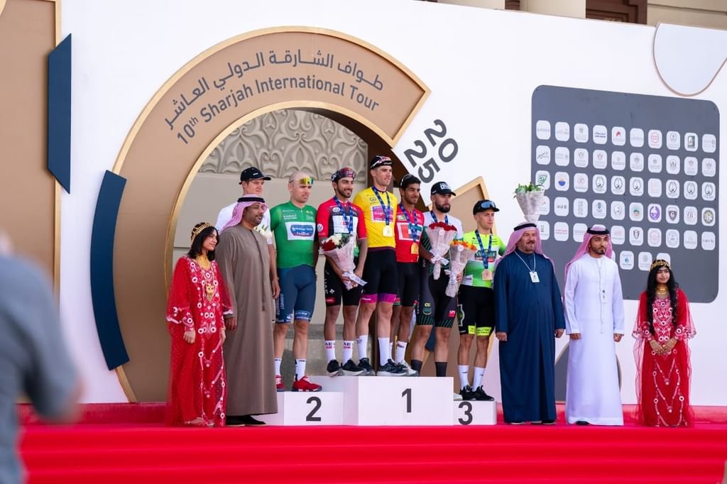 تتويج دوشان رايوفيتش بطلا للمرحلة الثانية لطواف الشارقة