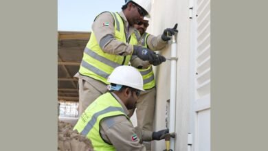 كهرباء الشارقة تبدأ تنفيذ شبكة الغاز الطبيعي في مدينة الحمرية - غرب