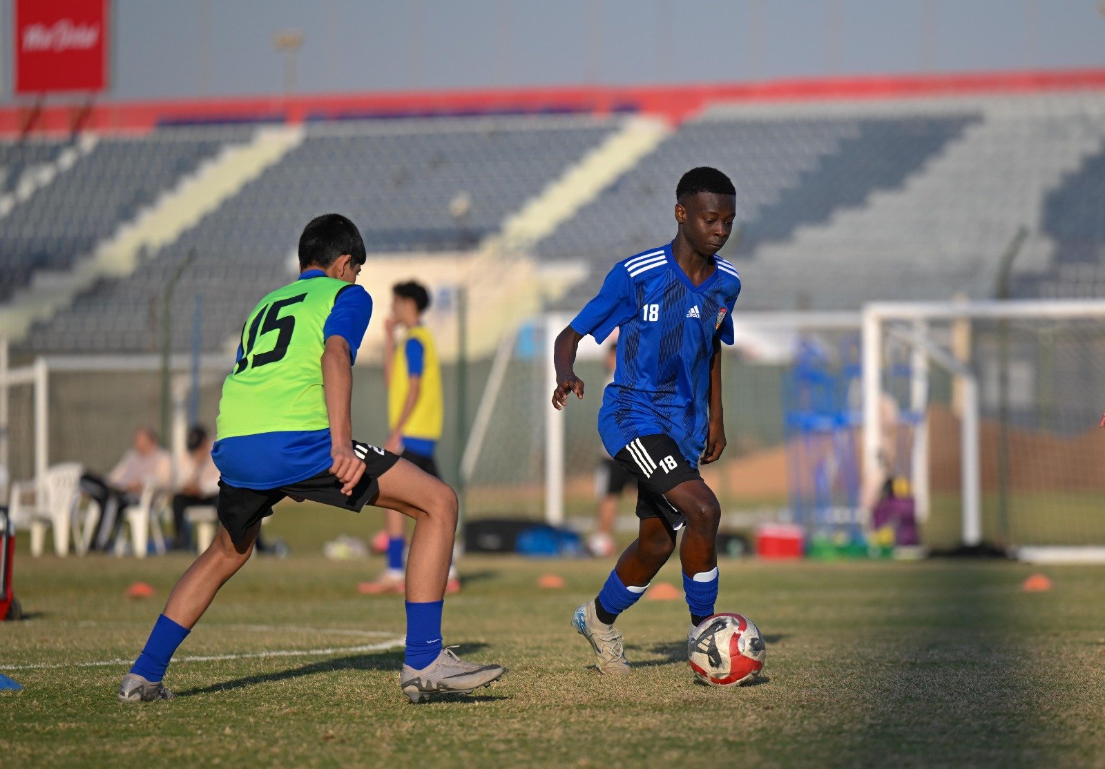 أبيض الناشئين "مواليد 2010" يواصل تدريباته في العوير