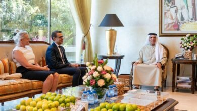 سعود بن صقر يستقبل الرئيس التنفيذي لشؤون العمليات في "ماريوت الدولية"