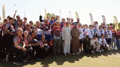 "تناي" الروسي بطلاً لـ"الإمارات الدولية للقفز بالمظلات"