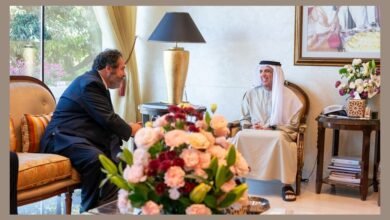 سعود بن صقر يستقبل قنصل عام مملكة هولندا