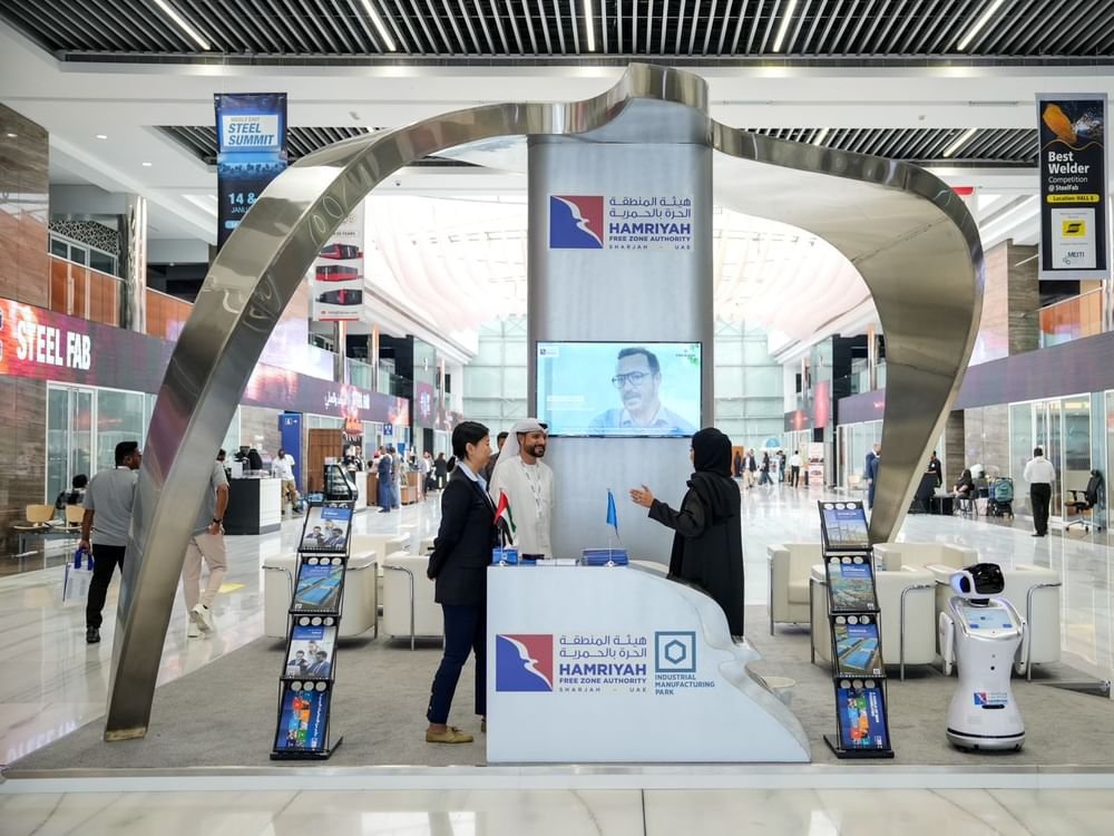 "حرة الحمرية بالشارقة" تتطلع لاستقطاب الاستثمارات الدولية في قطاع الصلب 1 "حرة الحمرية بالشارقة" تتطلع لاستقطاب الاستثمارات الدولية في قطاع الصلب