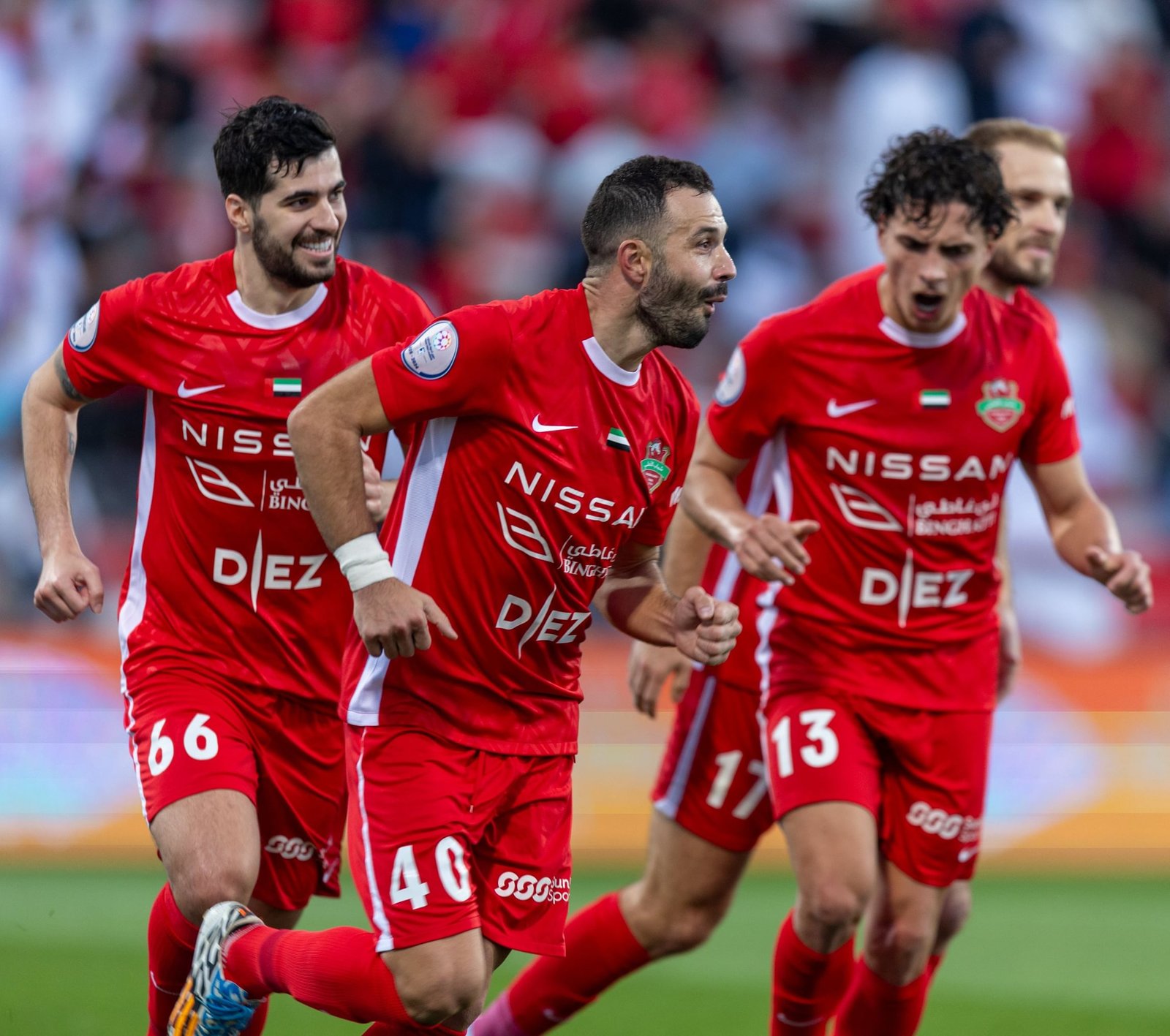 فوز شباب الأهلي والعين وعجمان في دوري أدنوك للمحترفين