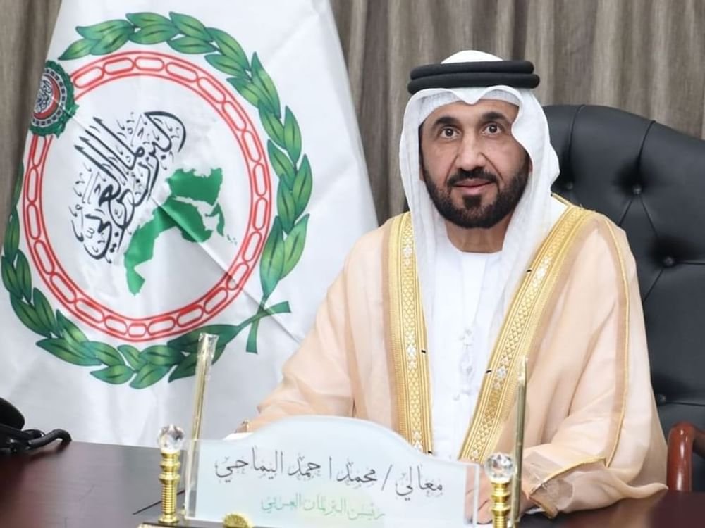 رئيس البرلمان العربي يدين نشر إسرائيل لخرائط تزعم أنها تاريخية تشمل أراضي عربية