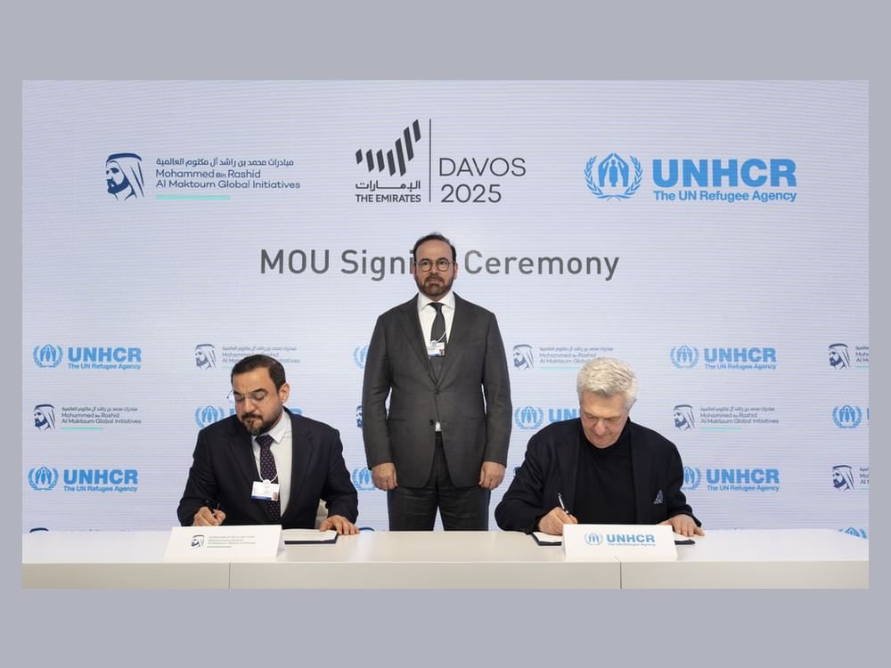 "مبادرات محمد بن راشد آل مكتوم العالمية" تقدم 36.7 مليون درهم لمشاريع "مفوضية شؤون اللاجئين"