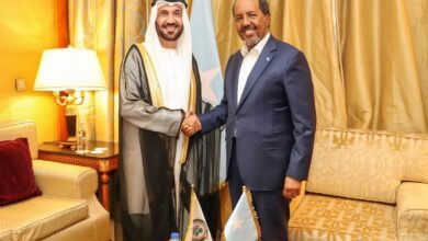 الرئيس الصومالي يشيد بدعم الإمارات للمسيرة التنموية في بلاده