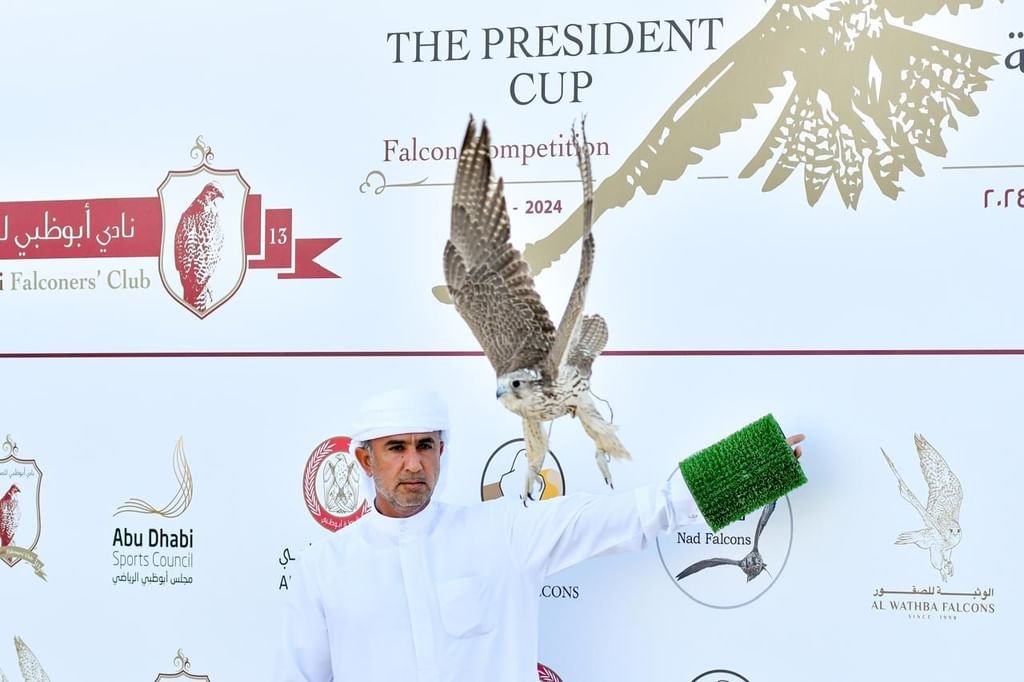 "جي 5" يحرز لقب "القرموشة جير فرخ" في كأس رئيس الدولة للصيد بالصقور