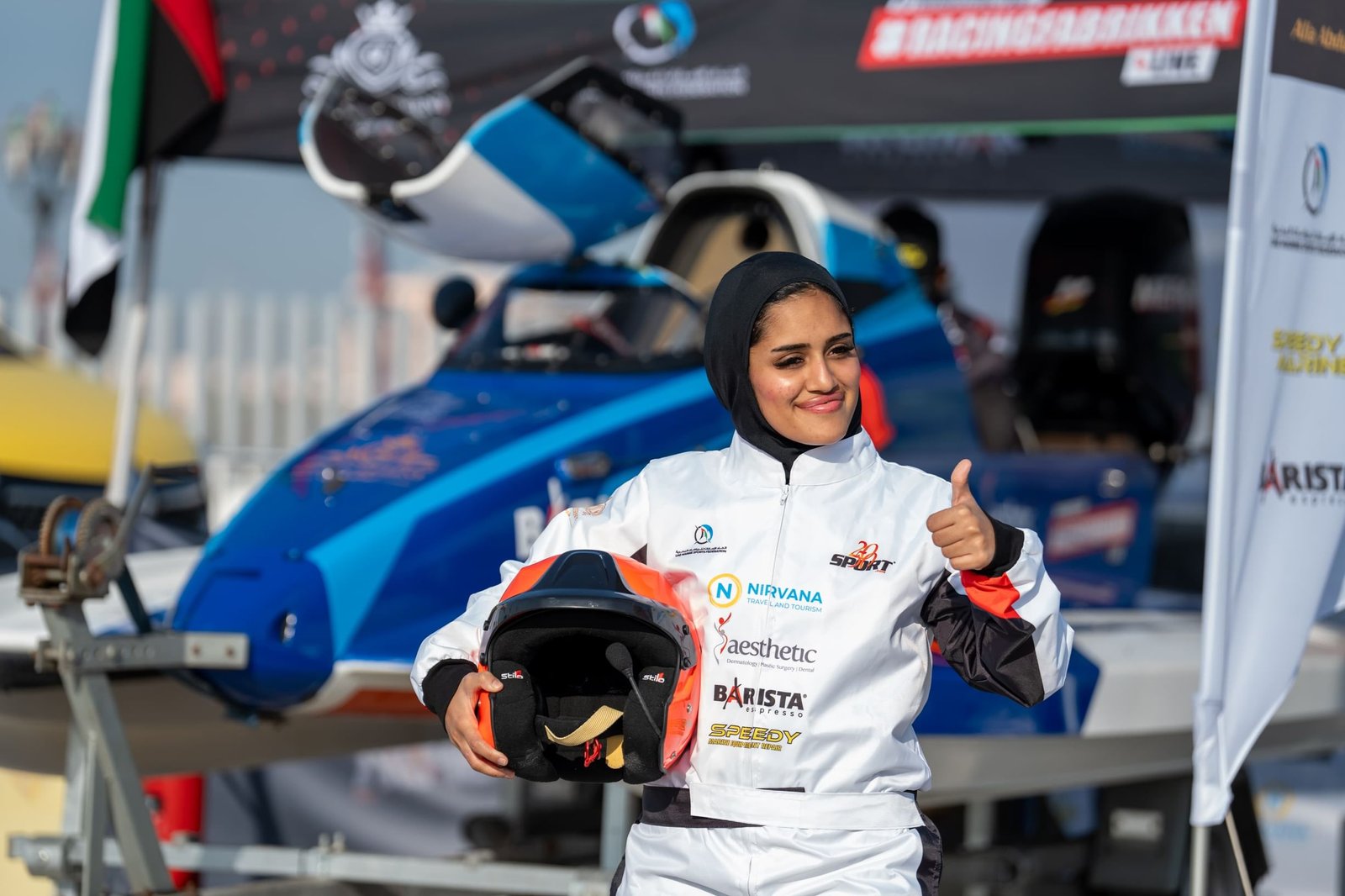 "علياء فيروز" تجتاز المرحلة الأولى من بطولة "الفورمولا 4"