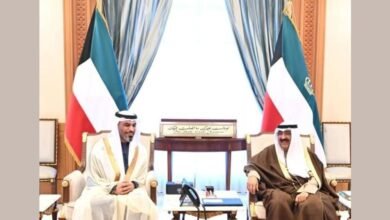 أمير الكويت يستقبل رئيس جهاز الإمارات للمحاسبة