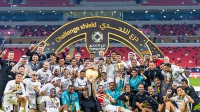 شباب الأهلي يفوز على الريان القطري ويتوج بطلا لدرع التحدي