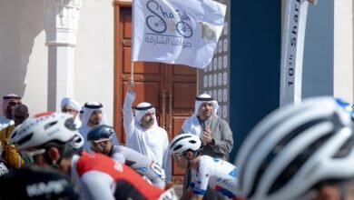 انطلاق طواف الشارقة الدولي العاشر للدراجات الهوائية