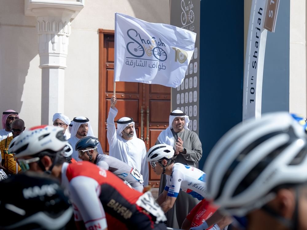 انطلاق طواف الشارقة الدولي العاشر للدراجات الهوائية 1 انطلاق طواف الشارقة الدولي العاشر للدراجات الهوائية