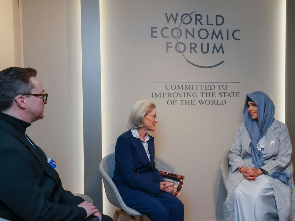 دافوس 2025 ..لطيفة بنت محمد تناقش مع هيلدا شواب تعزيز الابتكار العالمي وترسيخ النمو الشامل عبر ريادة الأعمال الاجتماعية