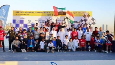 أبطال الإمارات يفرضون تفوقهم في سباق دبي للدراجات المائية