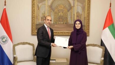 سفيرة الإمارات تقدم نسخة من أوراق اعتمادها إلى نائب وزير خارجية الباراغواي