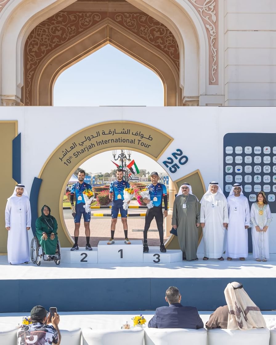 كونتن بيزا بطلا للمرحلة الثالثة من طواف الشارقة الدولي للدراجات 1 كونتن بيزا بطلا للمرحلة الثالثة من طواف الشارقة الدولي للدراجات