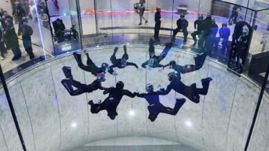 تناي 8 واي" بطلاً لتشكيلات "الثماني" في "دولية الإمارات" للقفز الحر