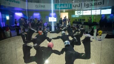 انطلاق بطولة الإمارات الدولية للقفز بالمظلات غدا