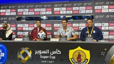 مدرب قطر : نطمح في تحقيق كأس السوبر رغم قوة النصر