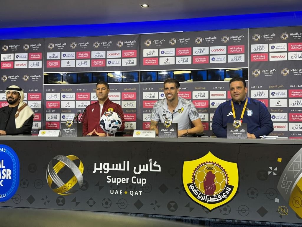 مدرب قطر : نطمح في تحقيق كأس السوبر رغم قوة النصر