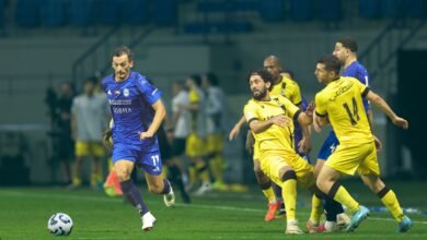 النصر بطلاً لكأس السوبر الإماراتي القطري